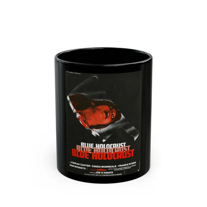 BLUE HOLOCAUST (BEYOND THE DARKNESS) 1979 Movie Poster - Black Coffee Mug-11oz-Go Mug Yourself