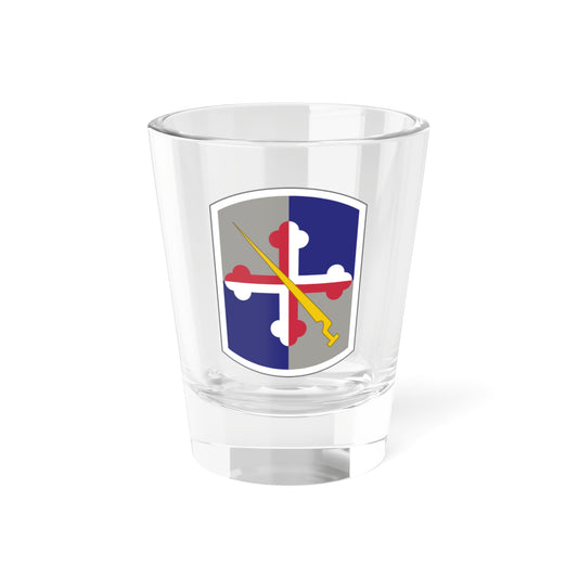 Verre à liqueur SSI de la 58e brigade d'infanterie (armée américaine) 1,5 oz