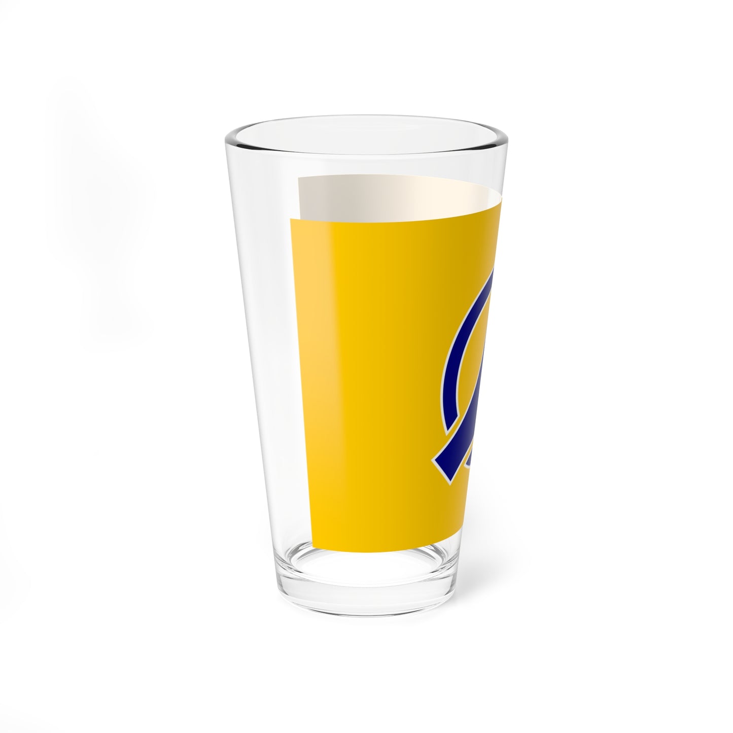 Flag of Fukushima Hokkaido (Japan) Pint Glass 16oz