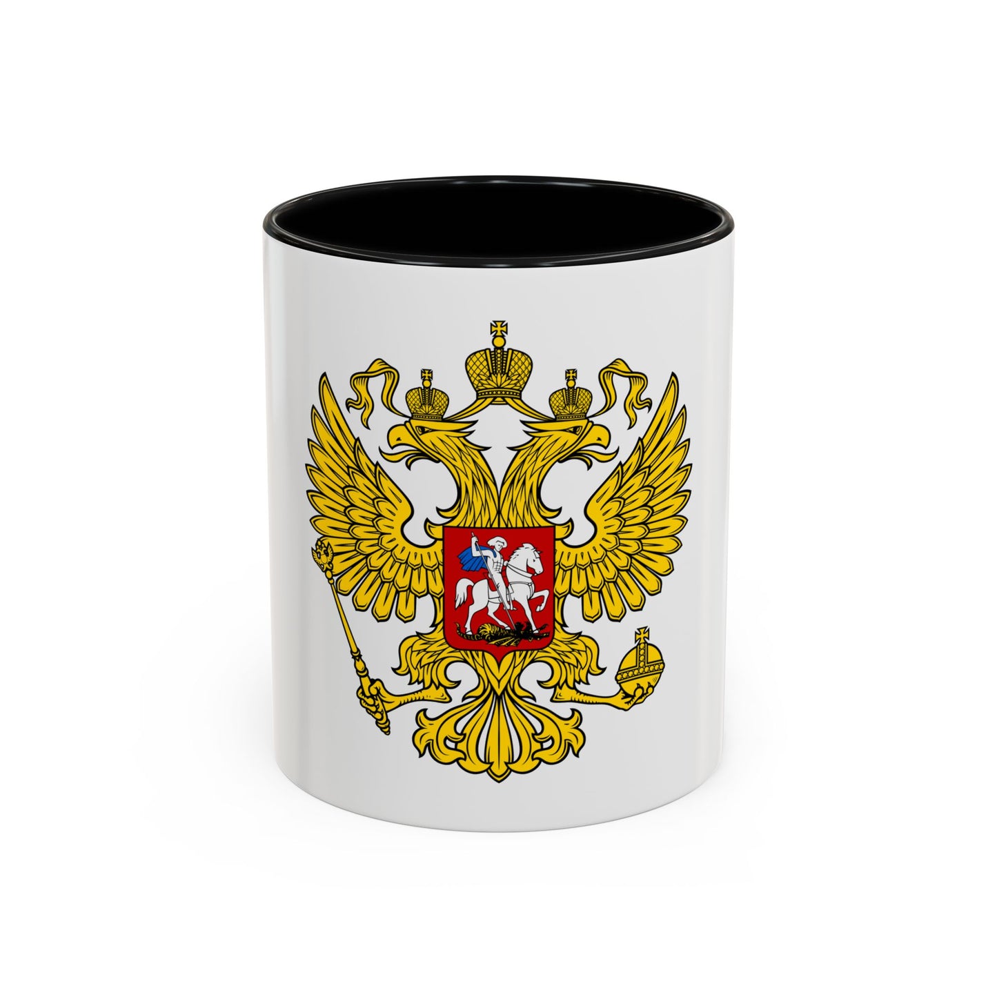 Coat of Arms of the Russian Federation 2 - Accent Coffee Mug