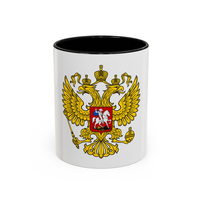 Coat of Arms of the Russian Federation 2 - Accent Coffee Mug