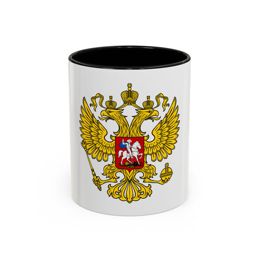 Coat of Arms of the Russian Federation 2 - Accent Coffee Mug