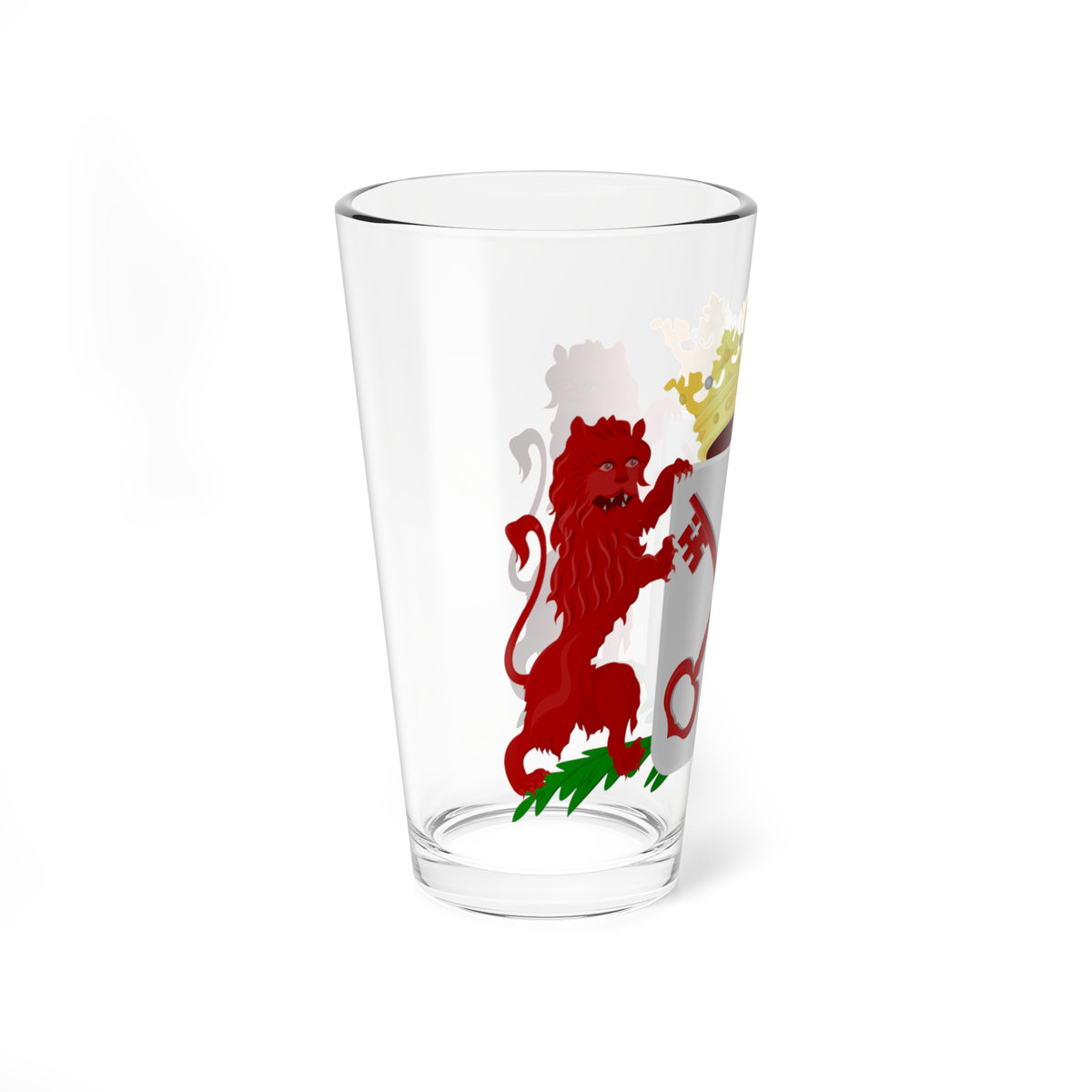 Leiden wapen 1816 (Netherlands) (Coat of Arms) Pint Glass 16oz