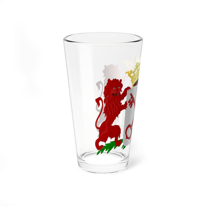Leiden wapen 1816 (Netherlands) (Coat of Arms) Pint Glass 16oz
