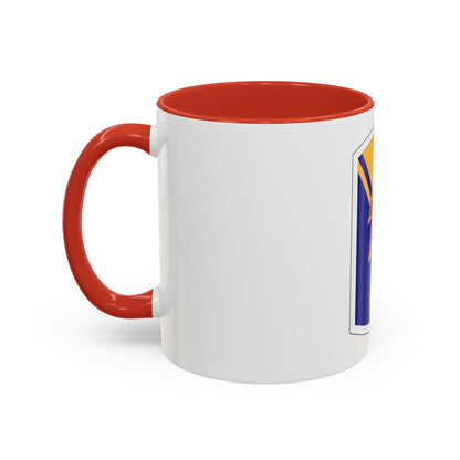 79 Infantry Brigade Combat Team insignia (U.S. Army) Accent Coffee Mug