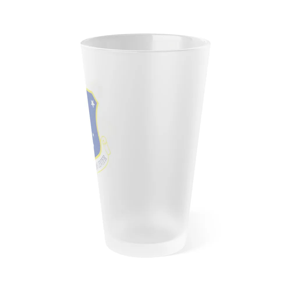 611th AOC (U.S. Air Force) Frosted Pint Glass 16oz-Go Mug Yourself