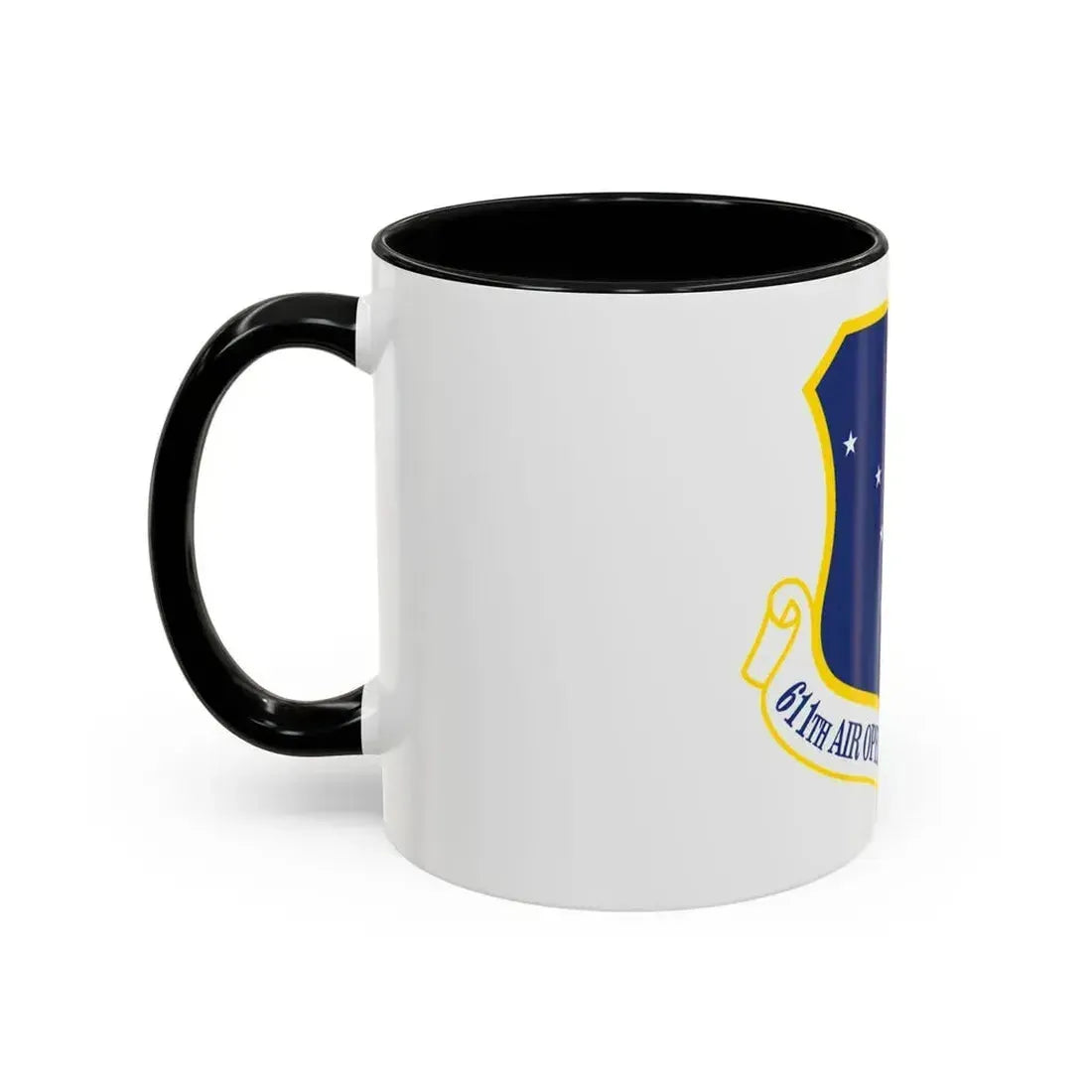 611th AOC (U.S. Air Force) Accent Coffee Mug - Go Mug Yourself