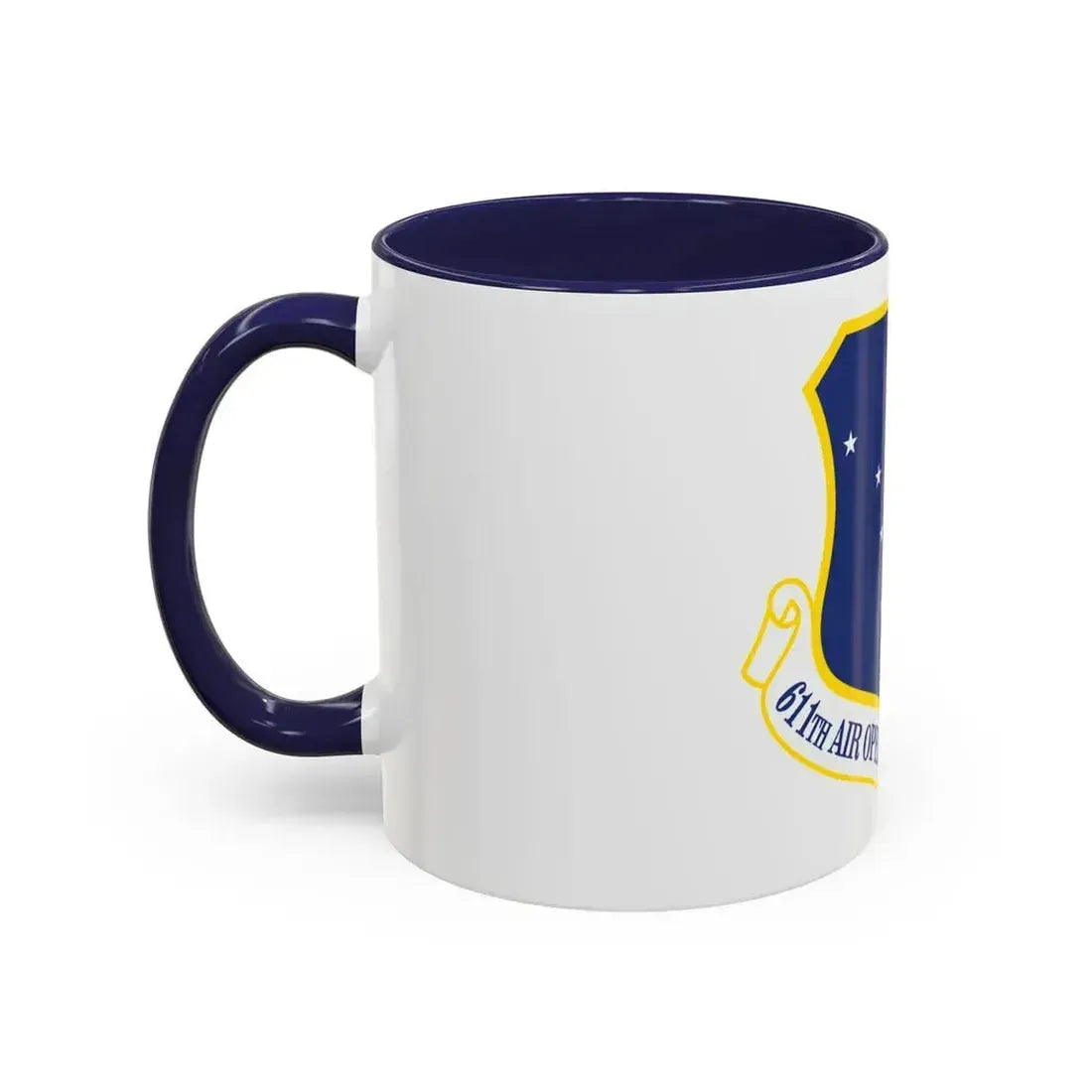 611th AOC (U.S. Air Force) Accent Coffee Mug - Go Mug Yourself