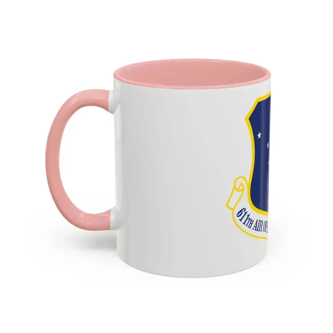 611th AOC (U.S. Air Force) Accent Coffee Mug - Go Mug Yourself