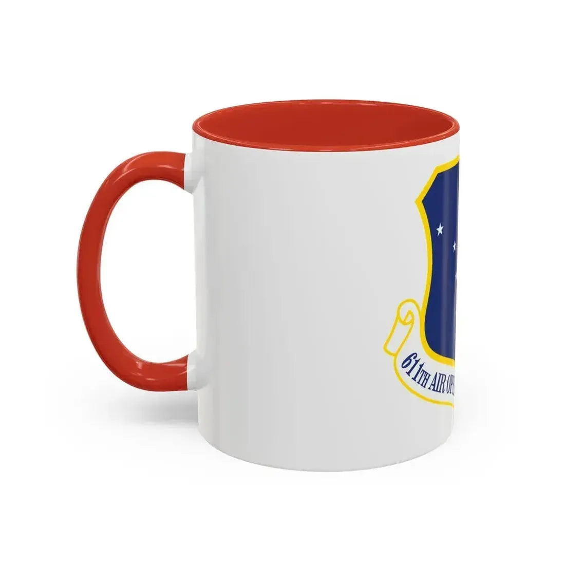 611th AOC (U.S. Air Force) Accent Coffee Mug - Go Mug Yourself