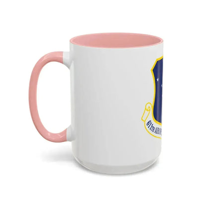 611th AOC (U.S. Air Force) Accent Coffee Mug - Go Mug Yourself