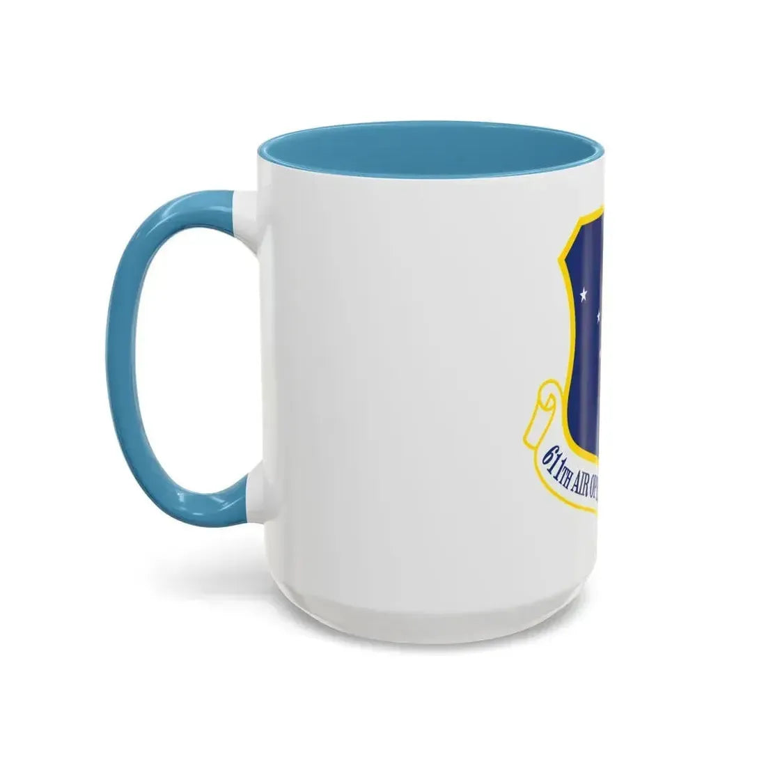 611th AOC (U.S. Air Force) Accent Coffee Mug - Go Mug Yourself
