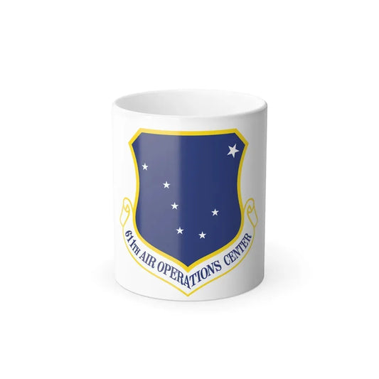 611th AOC (U.S. Air Force) Color Changing Mug 11oz - Go Mug Yourself