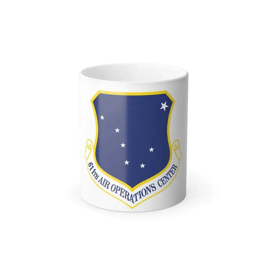 611th AOC (U.S. Air Force) Color Changing Mug 11oz - Go Mug Yourself