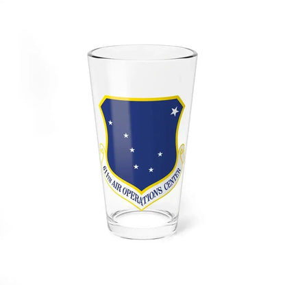 611th AOC (U.S. Air Force) Pint Glass 16oz 16oz - Go Mug Yourself