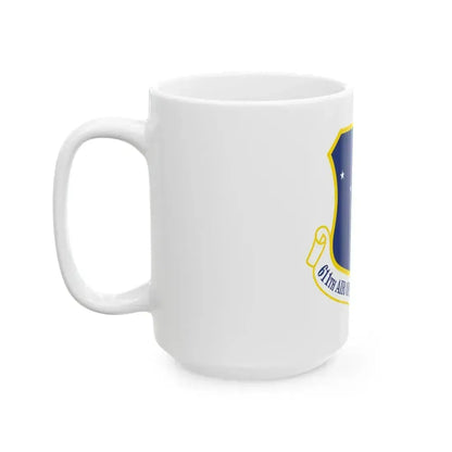 611th AOC (U.S. Air Force) White Coffee Mug - Go Mug Yourself
