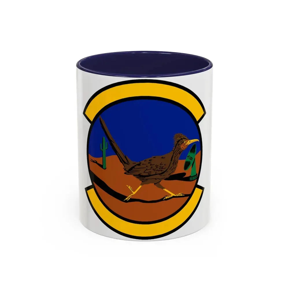 612 Air Communications Squadron ACC (U.S. Air Force) Accent Coffee Mug 11oz Navy - Go Mug Yourself