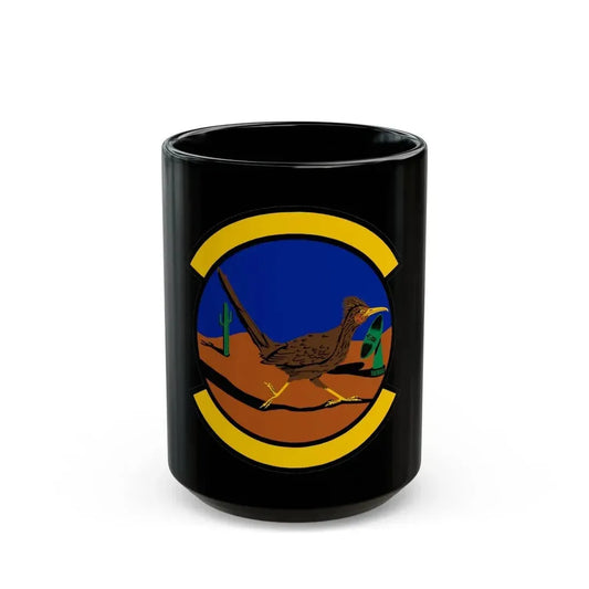 612 Air Communications Squadron ACC (U.S. Air Force) Black Coffee Mug 15oz - Go Mug Yourself