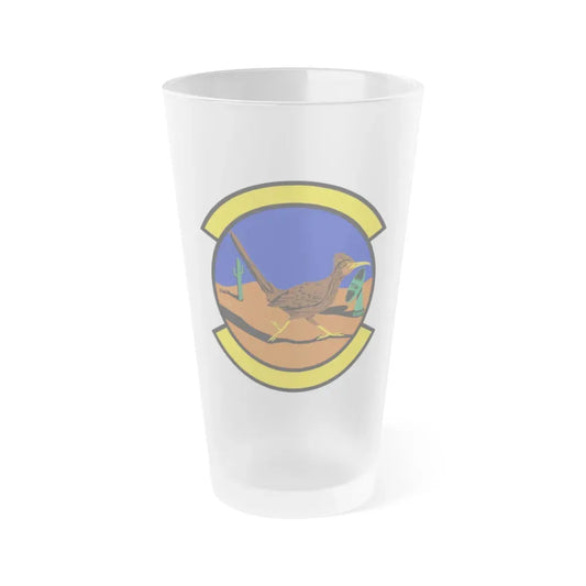 612 Air Communications Squadron ACC (U.S. Air Force) Frosted Pint Glass 16oz Default Title - Go Mug Yourself