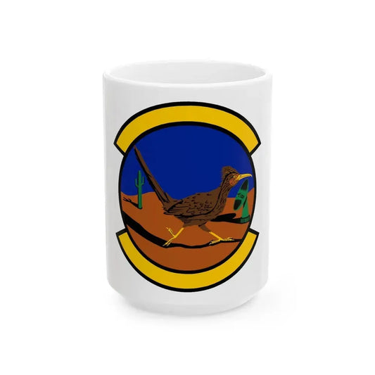 612 Air Communications Squadron ACC (U.S. Air Force) White Coffee Mug 15oz - Go Mug Yourself