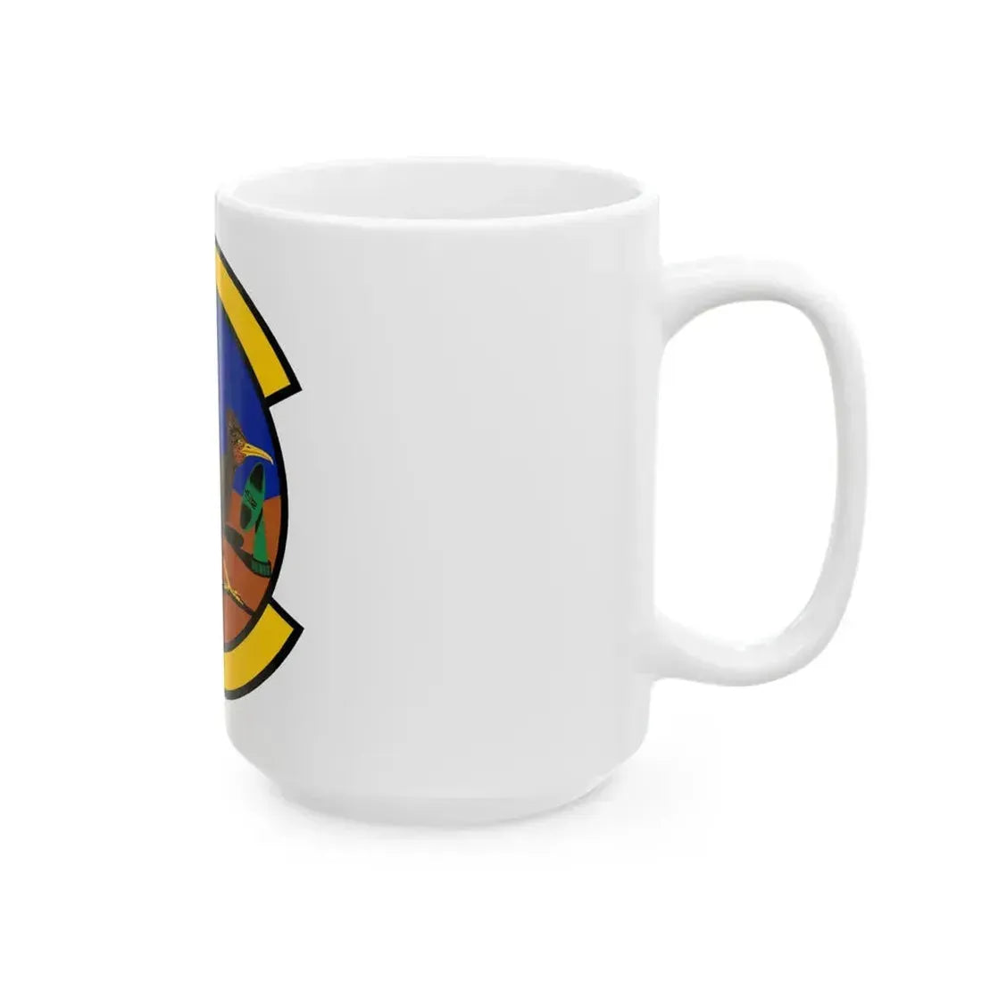 612 Air Communications Squadron ACC (U.S. Air Force) White Coffee Mug - Go Mug Yourself