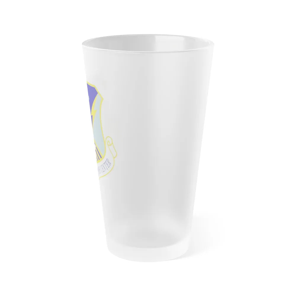 612 Air Operations Center ACC (U.S. Air Force) Frosted Pint Glass 16oz-Go Mug Yourself