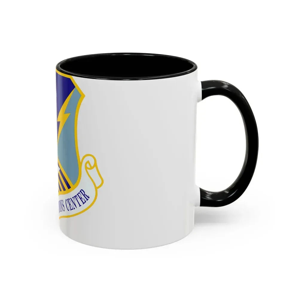 612 Air Operations Center ACC (U.S. Air Force) Accent Coffee Mug - Go Mug Yourself