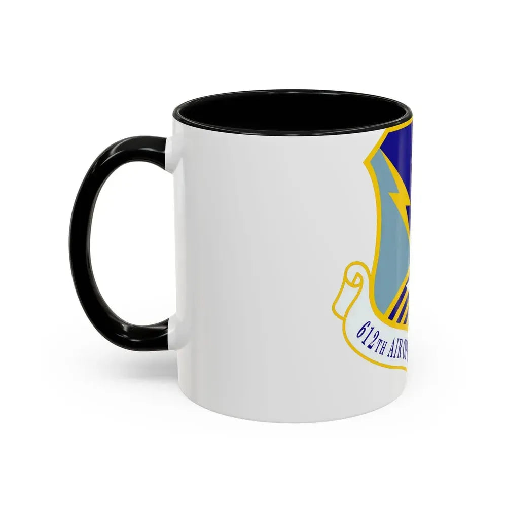 612 Air Operations Center ACC (U.S. Air Force) Accent Coffee Mug - Go Mug Yourself