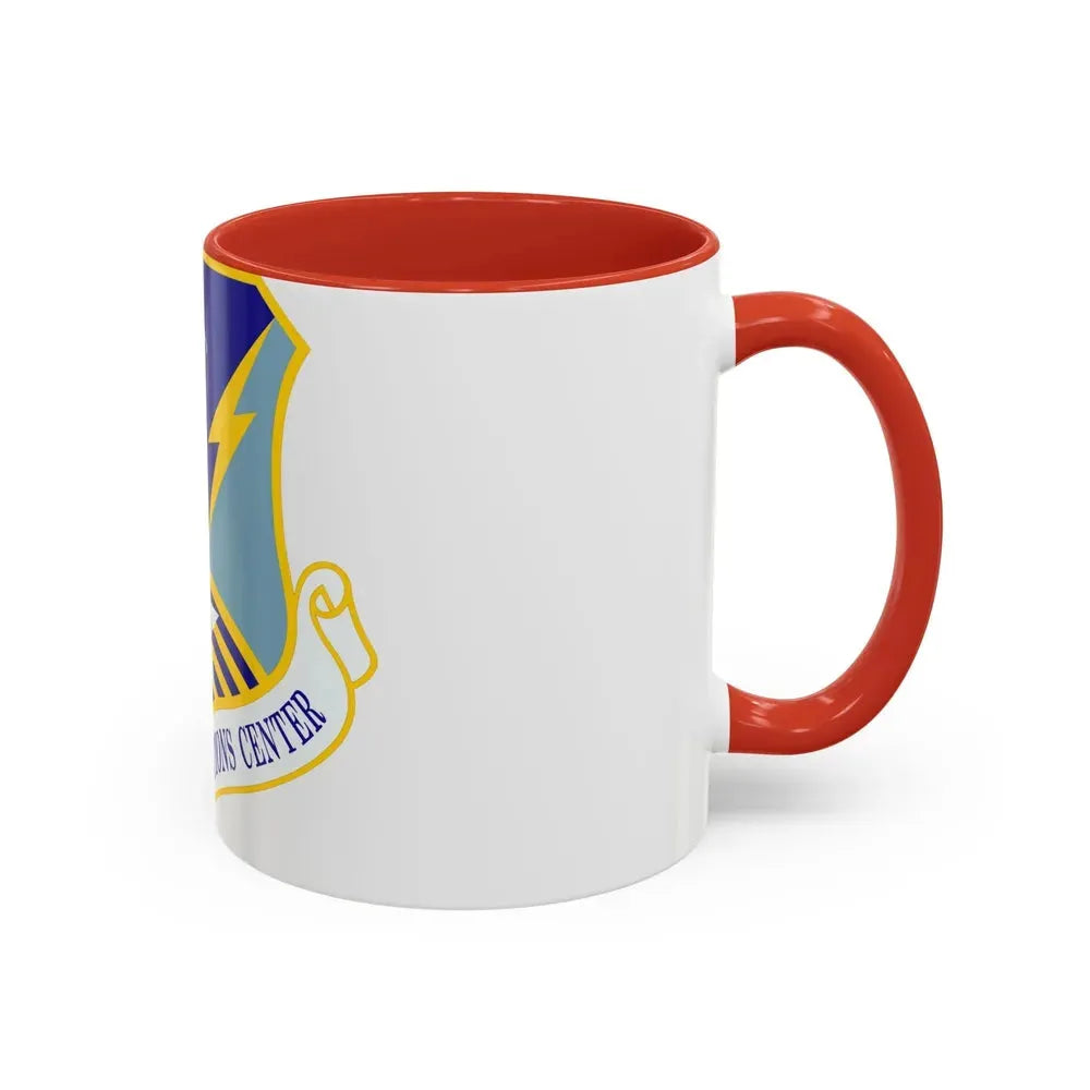 612 Air Operations Center ACC (U.S. Air Force) Accent Coffee Mug - Go Mug Yourself