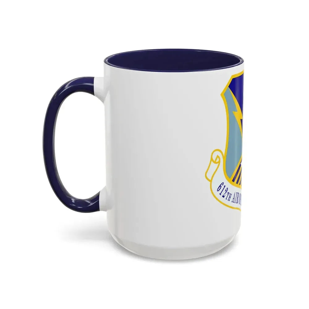 612 Air Operations Center ACC (U.S. Air Force) Accent Coffee Mug - Go Mug Yourself