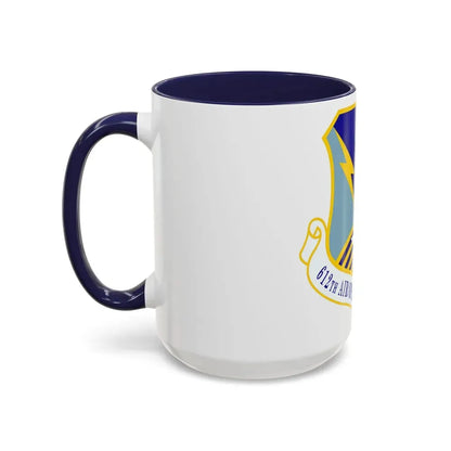 612 Air Operations Center ACC (U.S. Air Force) Accent Coffee Mug - Go Mug Yourself