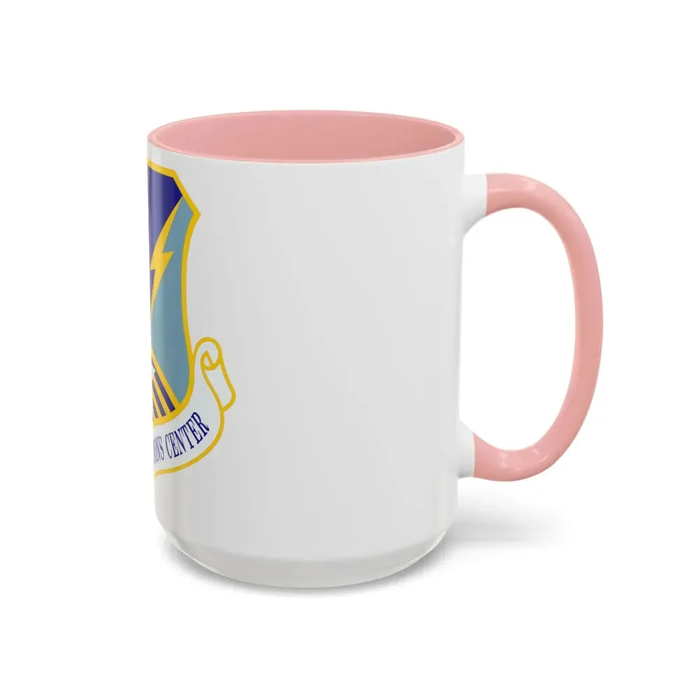 612 Air Operations Center ACC (U.S. Air Force) Accent Coffee Mug - Go Mug Yourself