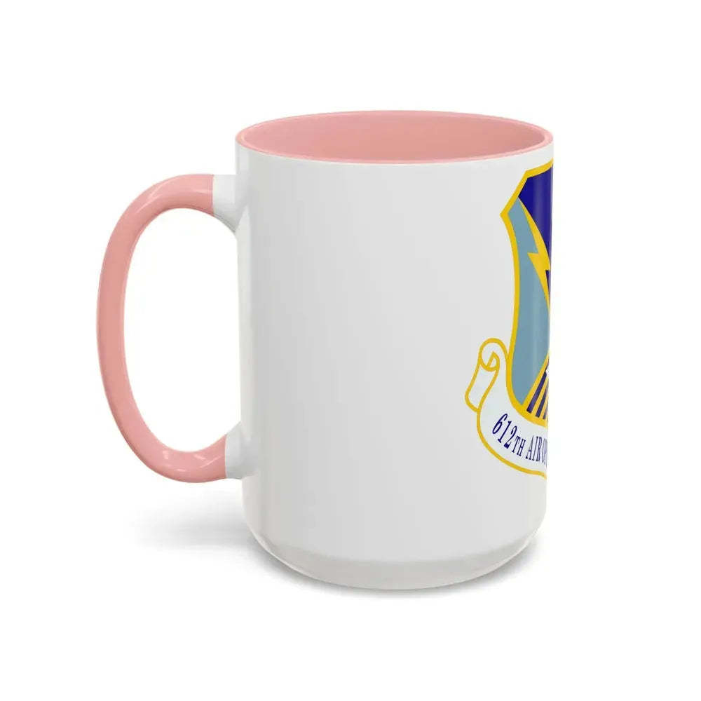 612 Air Operations Center ACC (U.S. Air Force) Accent Coffee Mug - Go Mug Yourself