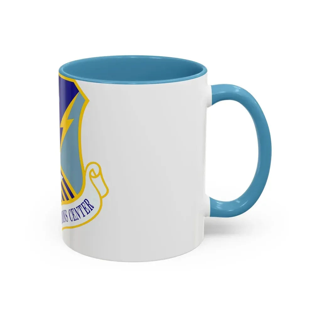 612 Air Operations Center ACC (U.S. Air Force) Accent Coffee Mug - Go Mug Yourself