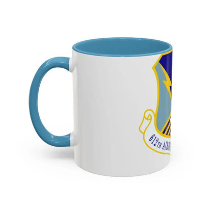 612 Air Operations Center ACC (U.S. Air Force) Accent Coffee Mug - Go Mug Yourself