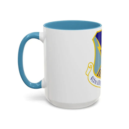 612 Air Operations Center ACC (U.S. Air Force) Accent Coffee Mug - Go Mug Yourself