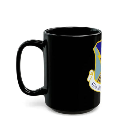 612 Air Operations Center ACC (U.S. Air Force) Black Coffee Mug - Go Mug Yourself