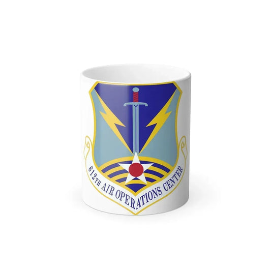 612 Air Operations Center ACC (U.S. Air Force) Color Changing Mug 11oz - Go Mug Yourself