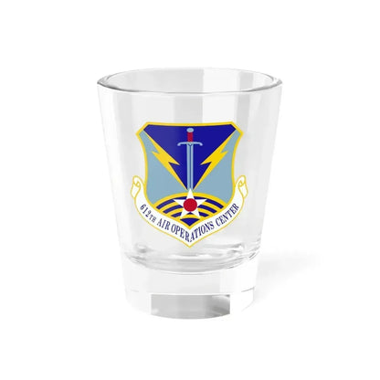 612 Air Operations Center ACC (U.S. Air Force) Shot Glass 1.5oz 1.5oz - Go Mug Yourself