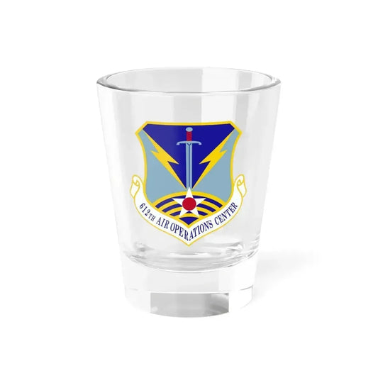 612 Air Operations Center ACC (U.S. Air Force) Shot Glass 1.5oz 1.5oz - Go Mug Yourself