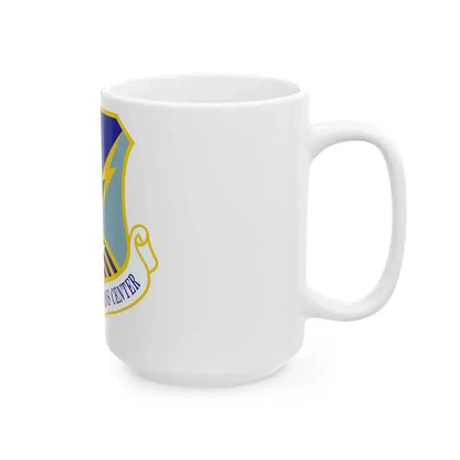 612 Air Operations Center ACC (U.S. Air Force) White Coffee Mug - Go Mug Yourself