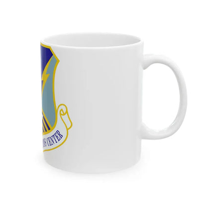 612 Air Operations Center ACC (U.S. Air Force) White Coffee Mug - Go Mug Yourself