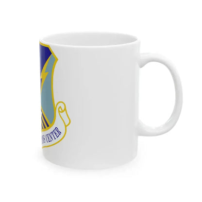 612 Air Operations Center ACC (U.S. Air Force) White Coffee Mug - Go Mug Yourself