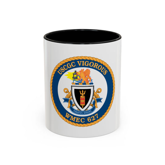 USCGC Vigorous WMEC 627 (U.S. Coast Guard) Accent Coffee Mug