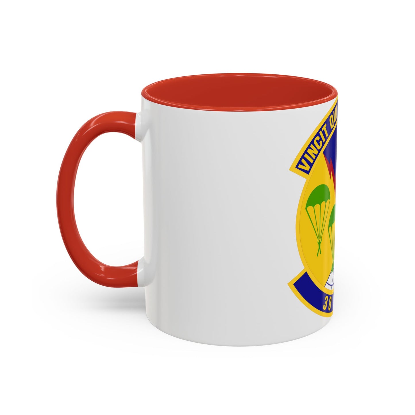 38th Expeditionary Airlift Squadron (U.S. Air Force) Accent Coffee Mug