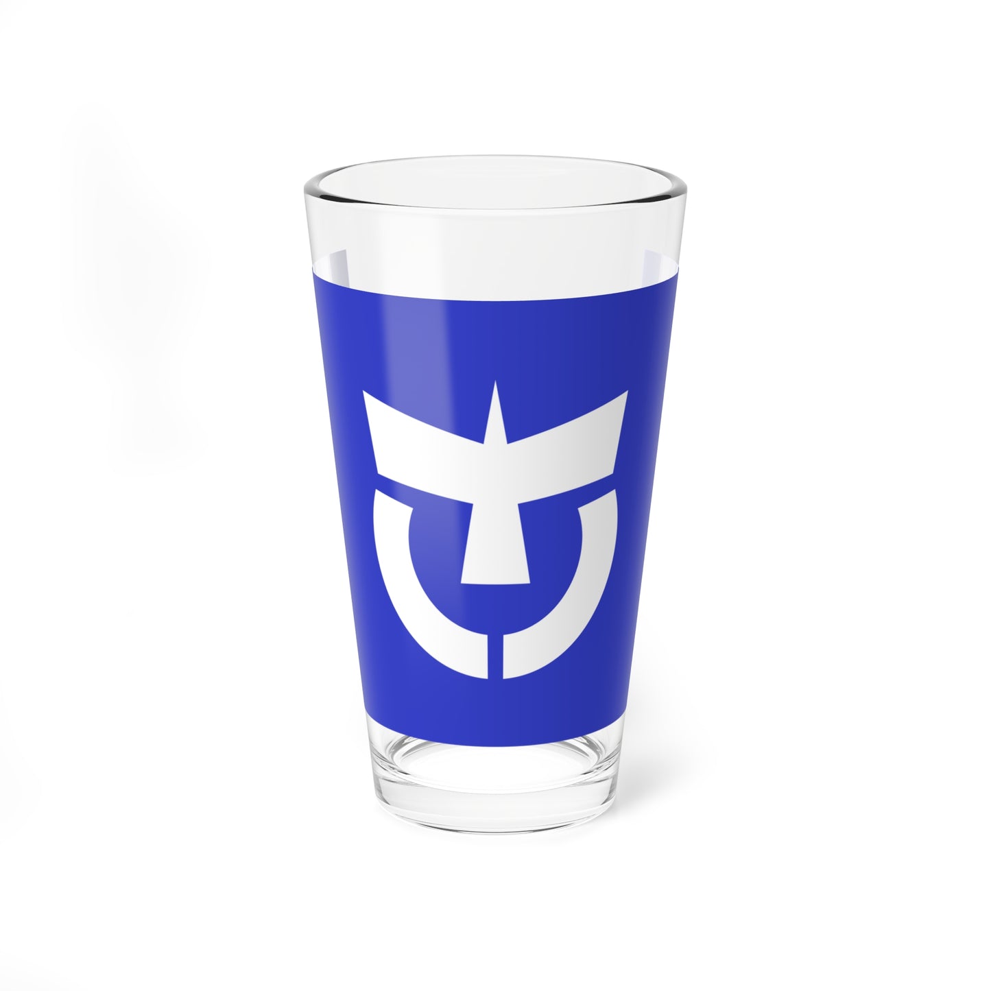 Flag of Hokota Ibaraki 1955-2005 (Japan) Pint Glass 16oz