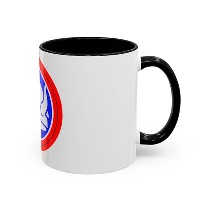 47th Division Shoulder Patch (U.S. Army) Accent Coffee Mug
