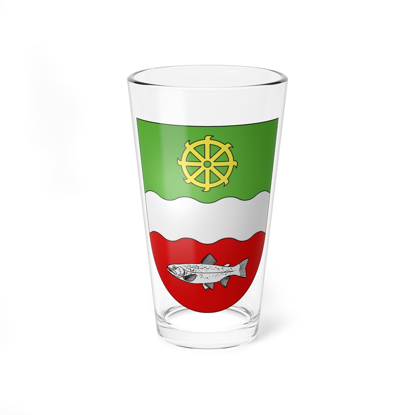 Vernier-coat of arms (Switzerland) (Coat of Arms) Pint Glass 16oz