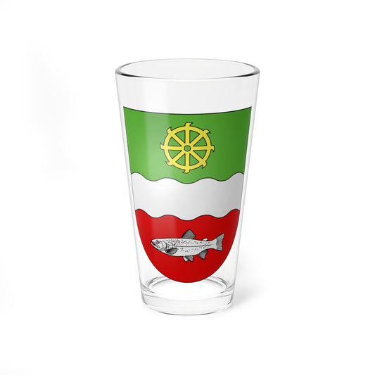 Vernier-coat of arms (Switzerland) (Coat of Arms) Pint Glass 16oz