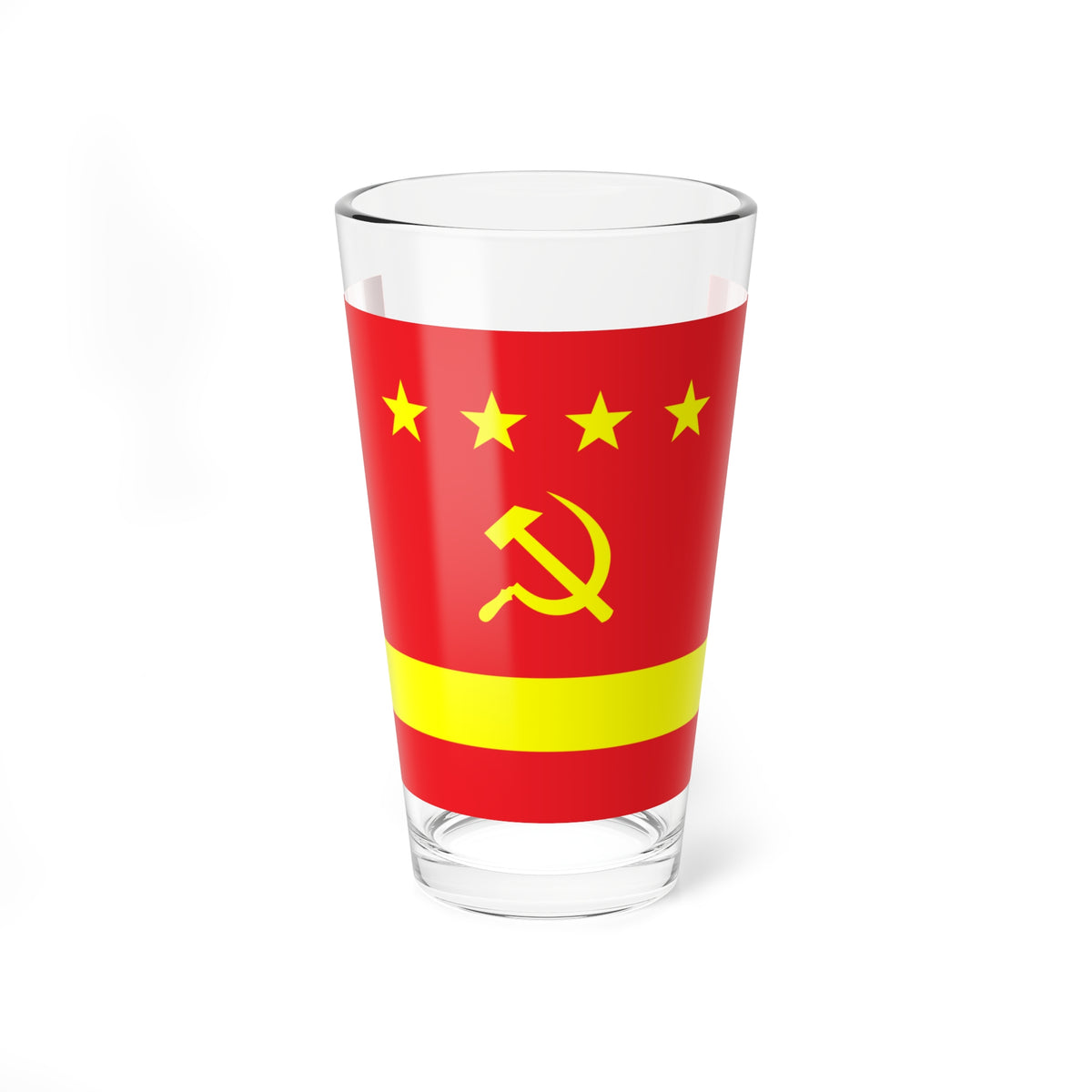Proposed PRC national flags 036 (China) Pint Glass 16oz